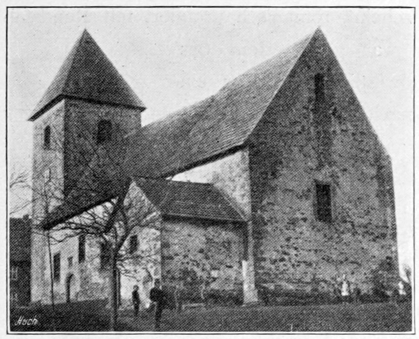 Abbildung 161. Halle, frühere Kirche, nach älterer Photographie.